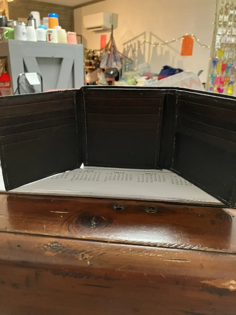 Man's Brown Wallet